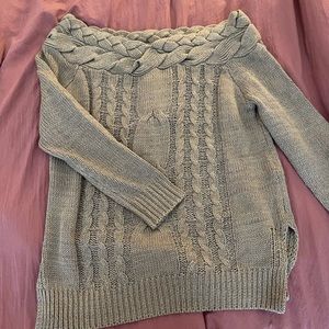 NWT Off The Shoulder Sweater